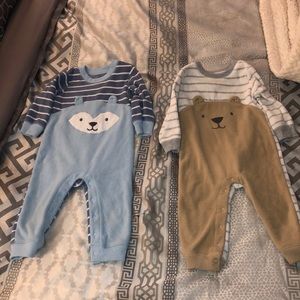 Set of 2 Carter’s baby boy one piece
